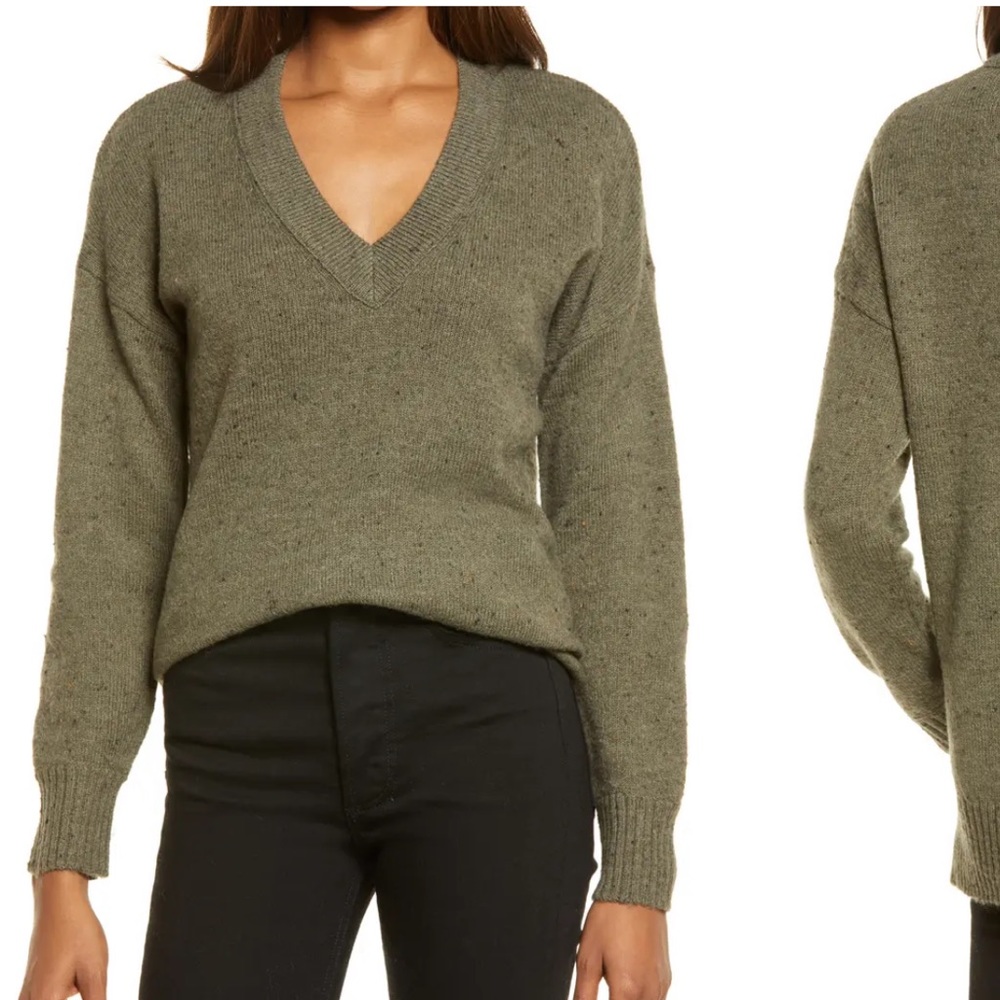 Madewell Pullover V-neck Sweater